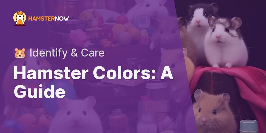 Hamster Colors: A Guide - ๐น Identify & Care