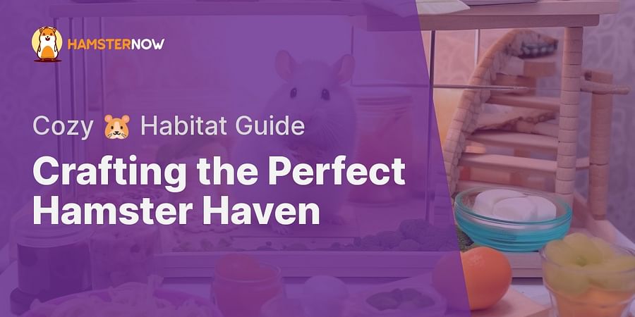 Crafting the Perfect Hamster Haven - Cozy πΉ Habitat Guide